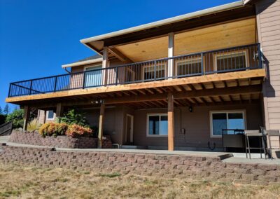 Cedar Deck built by Deck Designers LLC