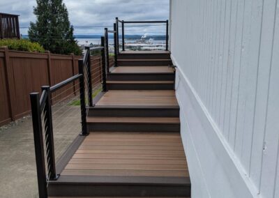 PVC Deck built by Deck Designers LLC