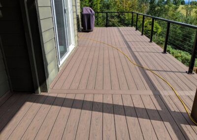 PVC Deck built by Deck Designers LLC