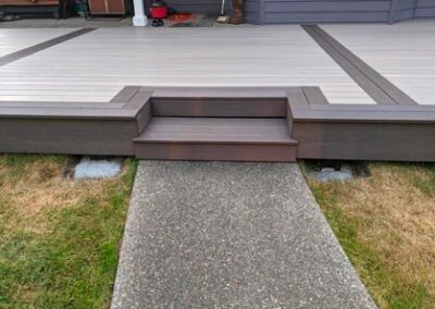 PVC Deck built by Deck Designers LLC