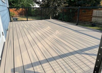 PVC Deck built by Deck Designers LLC