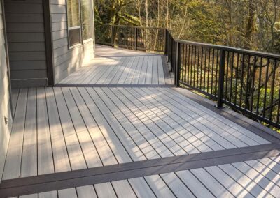 PVC Deck built by Deck Designers LLC