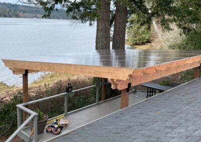 Pergola built by Deck Designers LLC