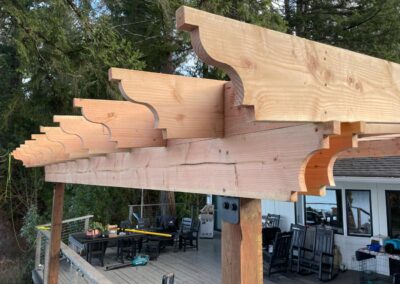 Pergola built by Deck Designers LLC