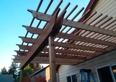 Pergola built by Deck Designers LLC