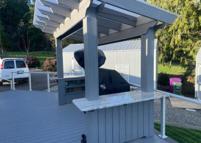 Pergola built by Deck Designers LLC