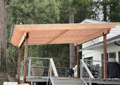 Pergola built by Deck Designers LLC
